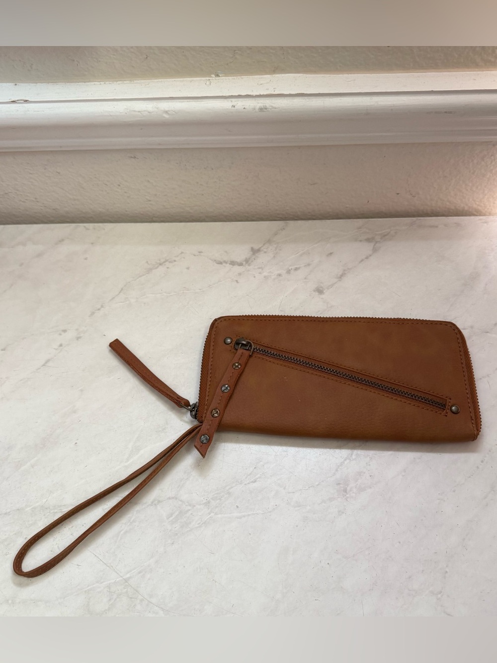 FREE PEOPLE Vegan Leather Wristlet